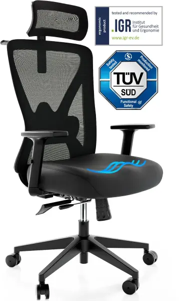 Backerz Mesh Ergonomische Bureaustoel